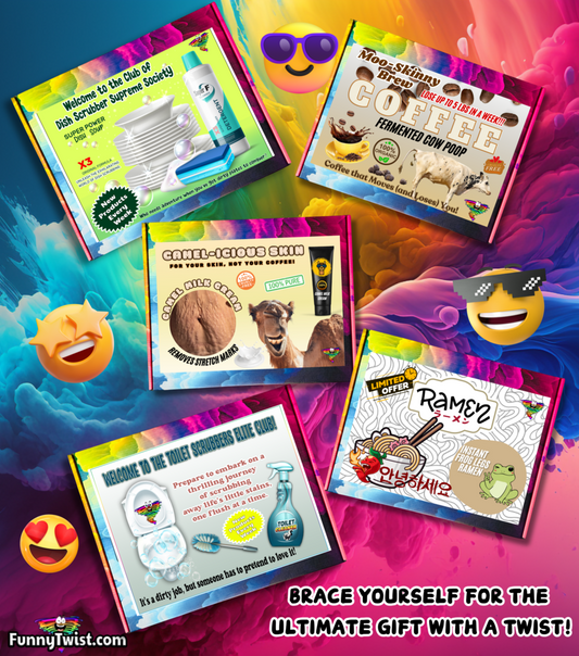 TwistBox The Toilet Scrubber Elite Club Prank (Just The Box) - Funnytwist.com