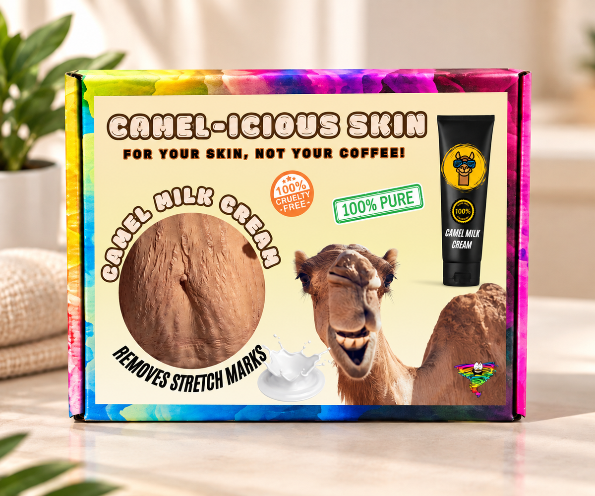 Camel-icious Skin TwistBox - funny prank gift box by FunnyTwist