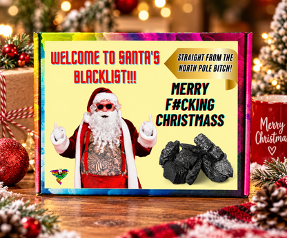 Santa Blacklist TwistBox - funny prank Christmas gift box by FunnyTwist