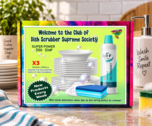 TwistBox Dish Scrubber Supreme Society  Funny Gift (Just The Box)