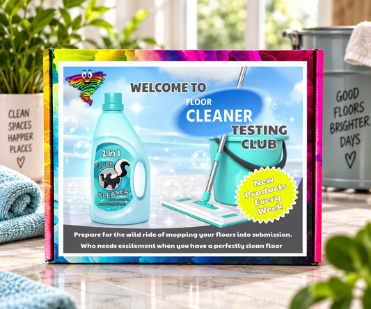 TwistBox Floor Cleaner Testing Club  Funny Gift (Just The Box)
