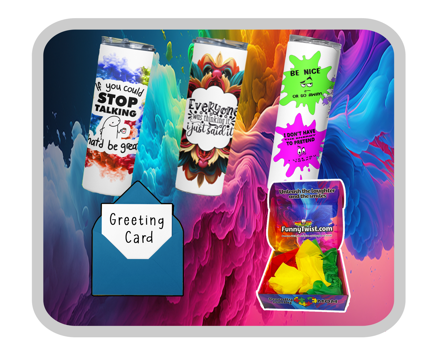Funny Box: Triple Tumbler - Funnytwist.com