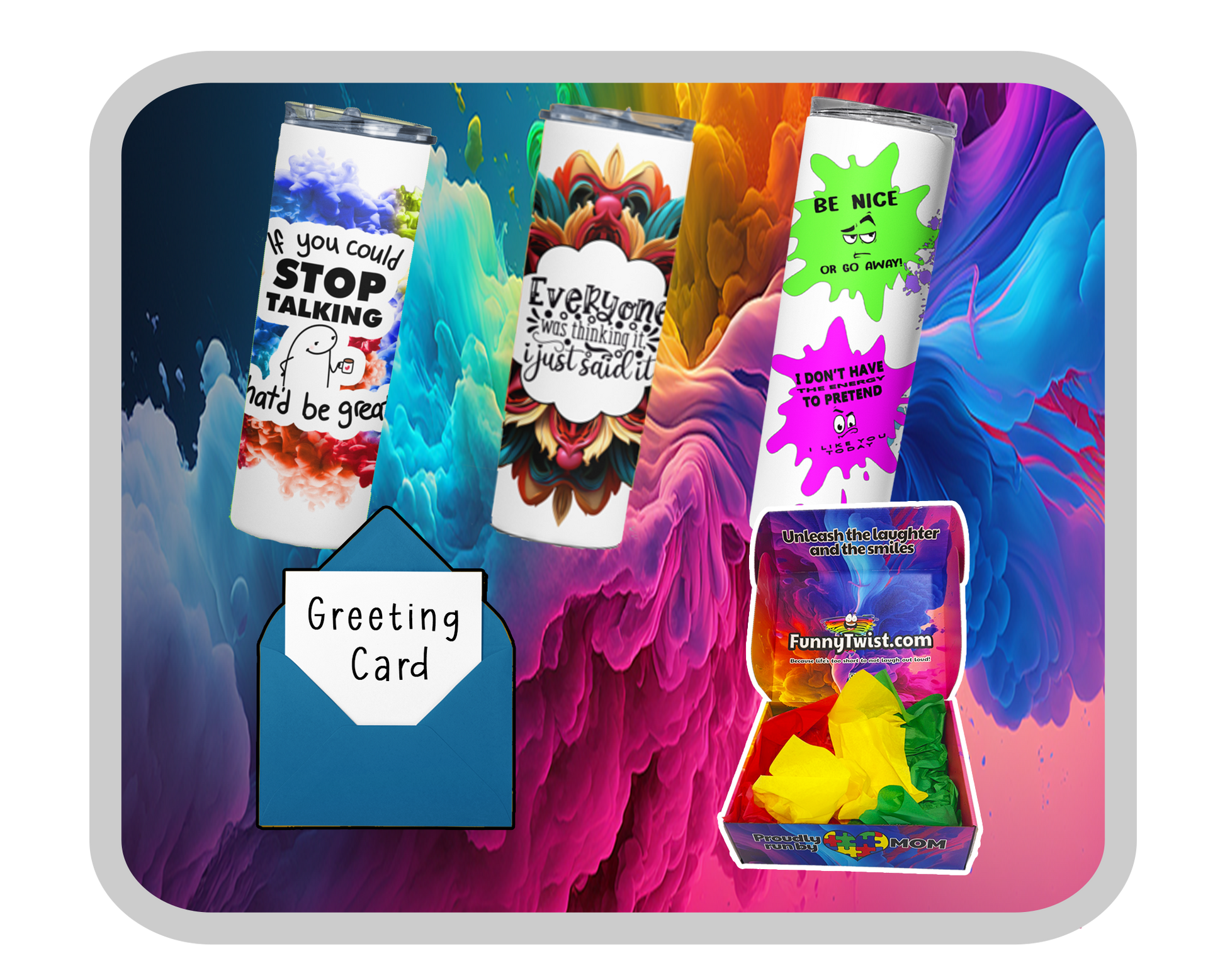 Funny Box: Triple Tumbler - Funnytwist.com