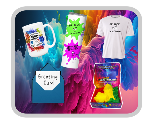 Funny Box: One Mug + One Tumbler + One T-Shirt - Funnytwist.com